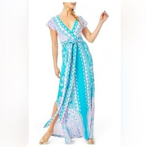 Lilly Pulitzer Esmeralda Maxi Dress EUC